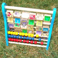 2015 nuevo diseño alfabeto juego colorido abacus soroban cálculo marco